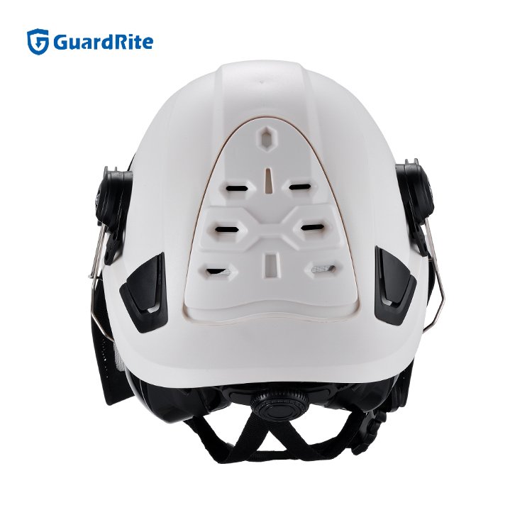 ABS Work Hard Hat Safety Helmet Combination Set with Visor and Ear Protection