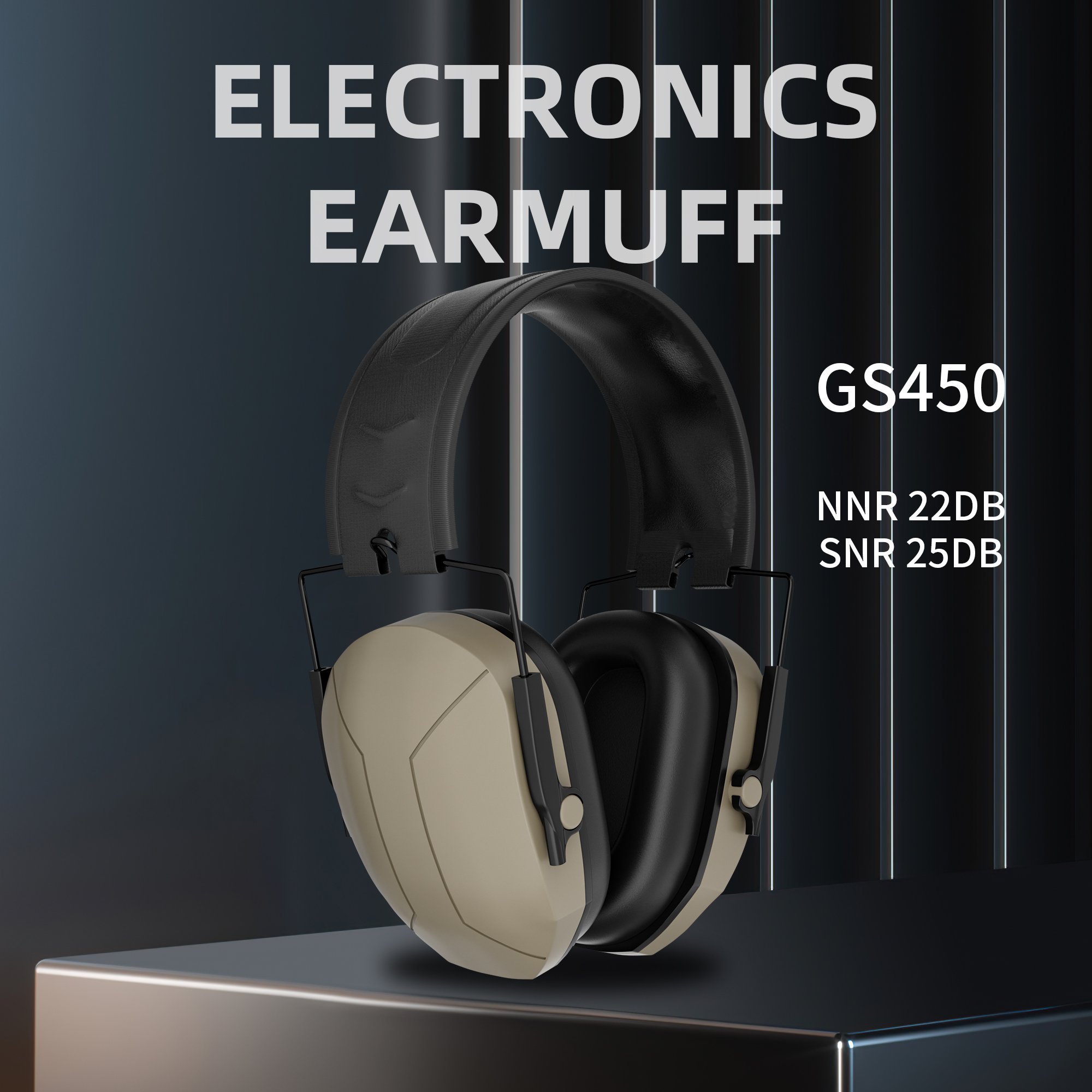 OEM GS450 Earmuffs Safety-Certified Noise Reduction Hearing Protection