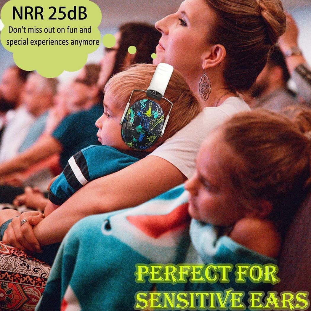 Children Earmuff Replaceable Ear Cushions Noise Cancelling Kids Ear Protection Children Hearing Protection