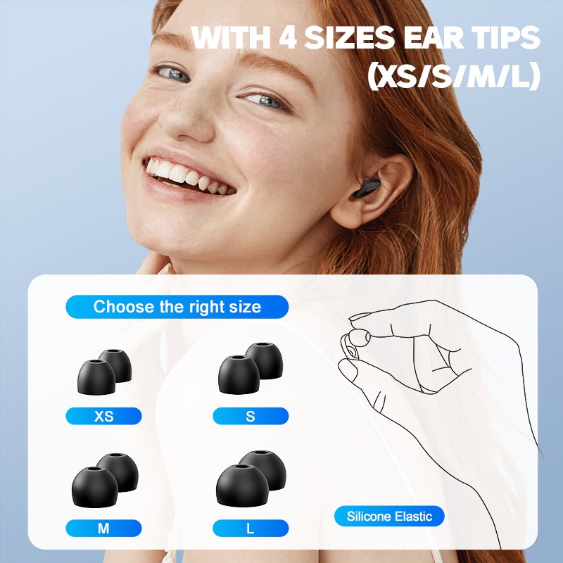 Wholesale New Patent 4 Size 28dB Hearing Protection Noise Cancelling Ear Plugs Sound Insulation Silicon Earplugs for Sleeping
