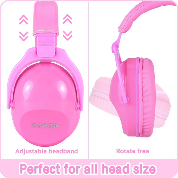 Kids Ear Defenders Colorful Earmuffs Children Ear Muffs Hearing Protection Noise Cancelling Earmuff