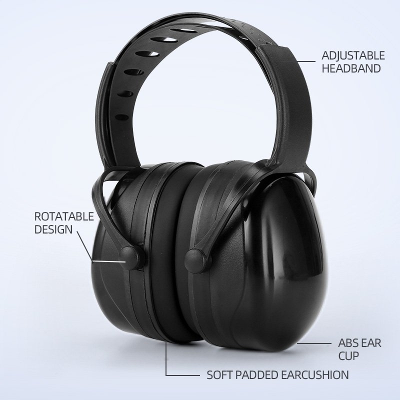 China Manufacturer's Adult Noise-Reducing Earmuffs Hearing Protection Ear Muffs