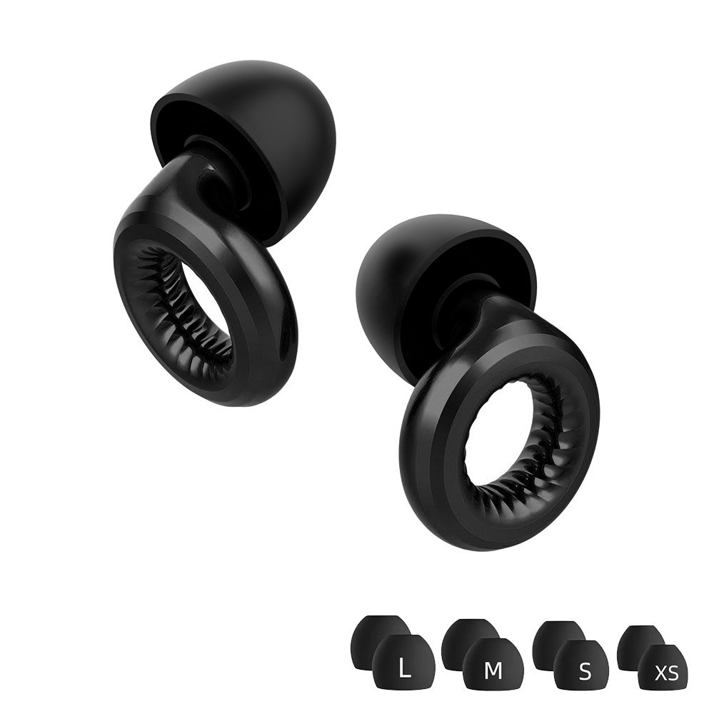 high fidelity silicone noise cancelling earplugs hearing protection slee for sleeping noise reduction 4 sizes