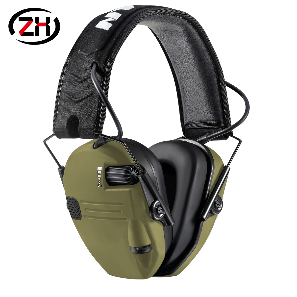 ODM OEM Electronic Ear Muff Hearing Protector Noise Cancelling Earmuff Active Noise Reduction Earmuff