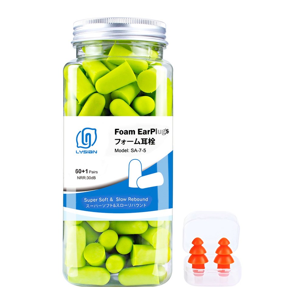 Wholesale Disposable Sleeping 38dB CE Noise Reduction Hearing Protection Earplugs Foam Ear Plugs