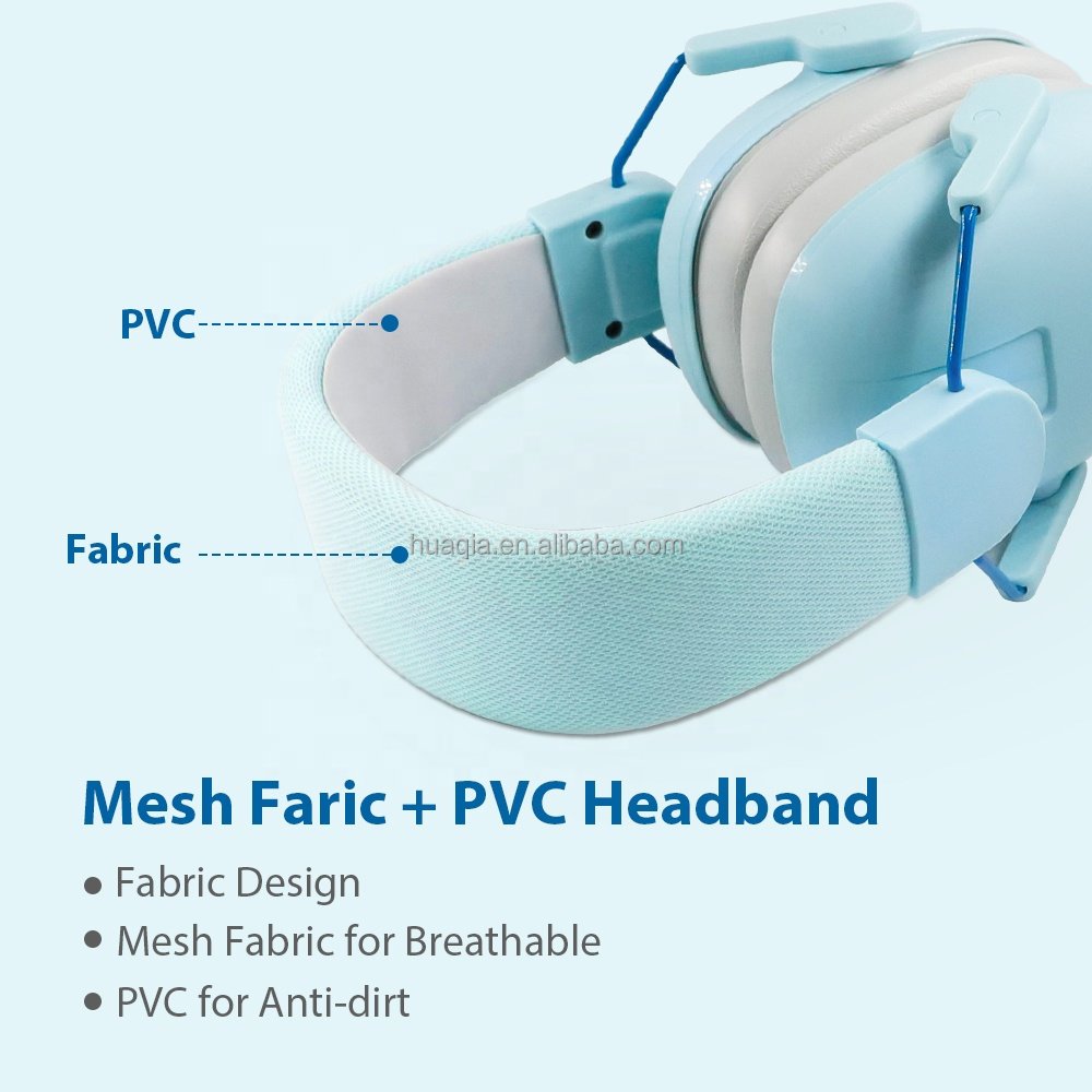 SNR 27dB Safety Children Hearing Protection Comfortable Headband Noise Reduction Headphones Teenagers Earmuffs For Kids