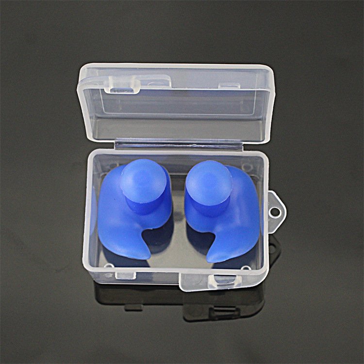 Professional Nose Clips Reusable Ergonomic Shape Silicone Gel Swimming Waterproof Earplugs for Adult