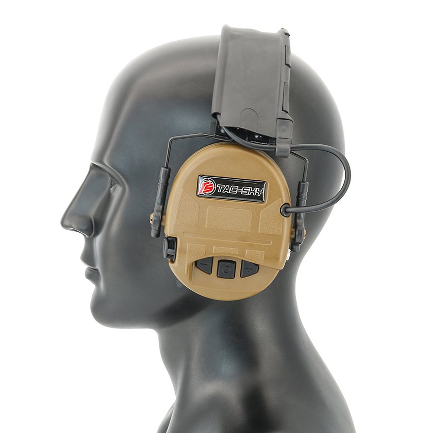 TS TAC-SKY Tactical Electronic Shooting Hearing Protection Active Noise Cancellation Pickup Headphones SORDIN Ultra IPSC