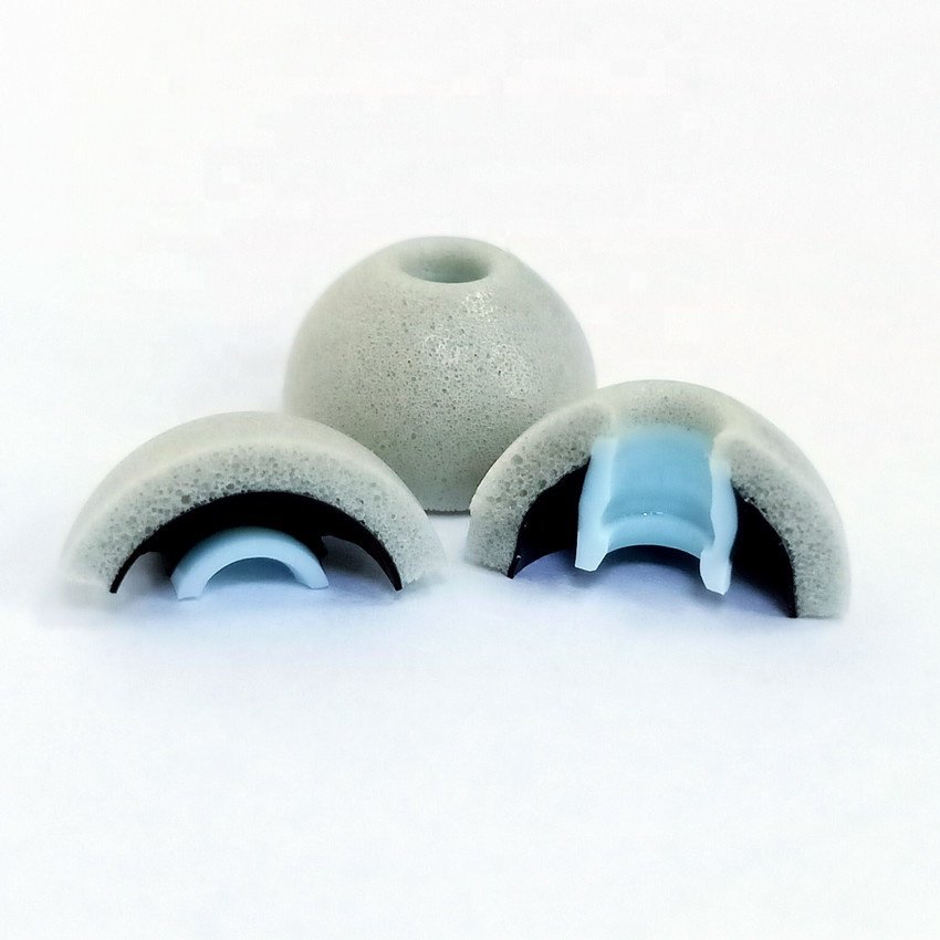Universal bullet shape wireless earphones memory foam ear tips