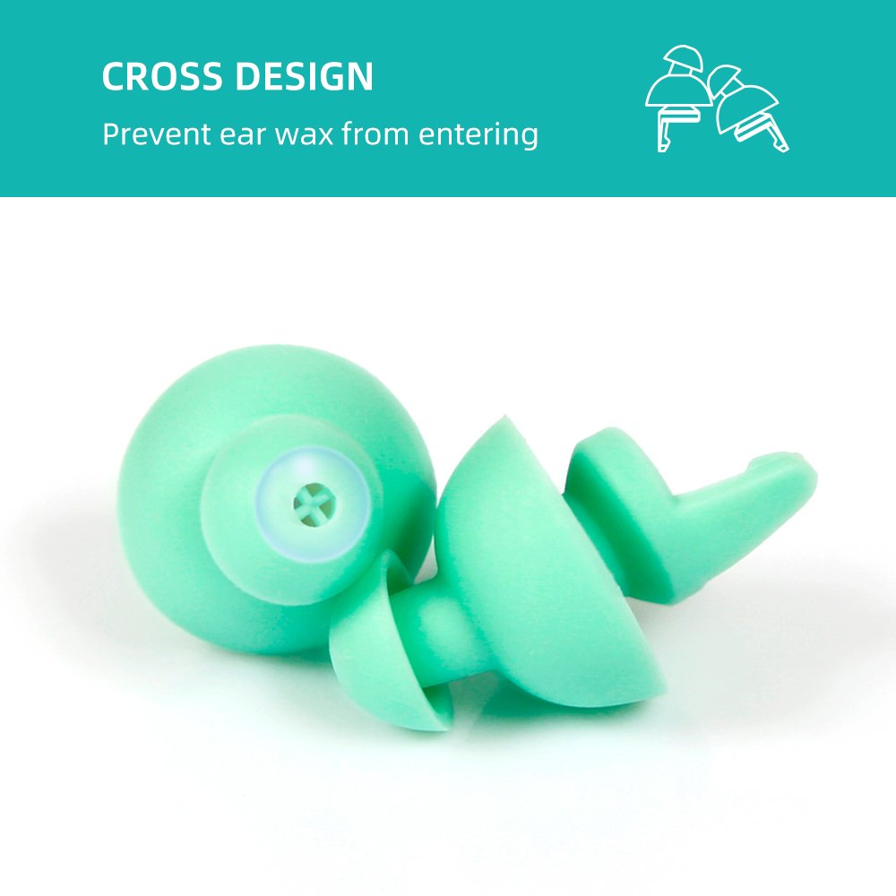 High Fidelity Invisible Concerts Reusable Music Acoustic Filter Hearing Protection Silicone Earplugs