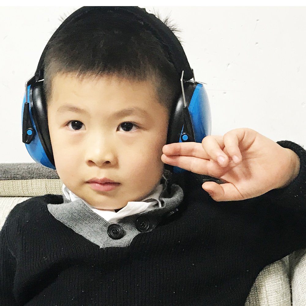 25db Child Hearing Protection Headset Noise Reduction Headphones Noise Cancelling Ear Protection Kids Earmuffs for Children