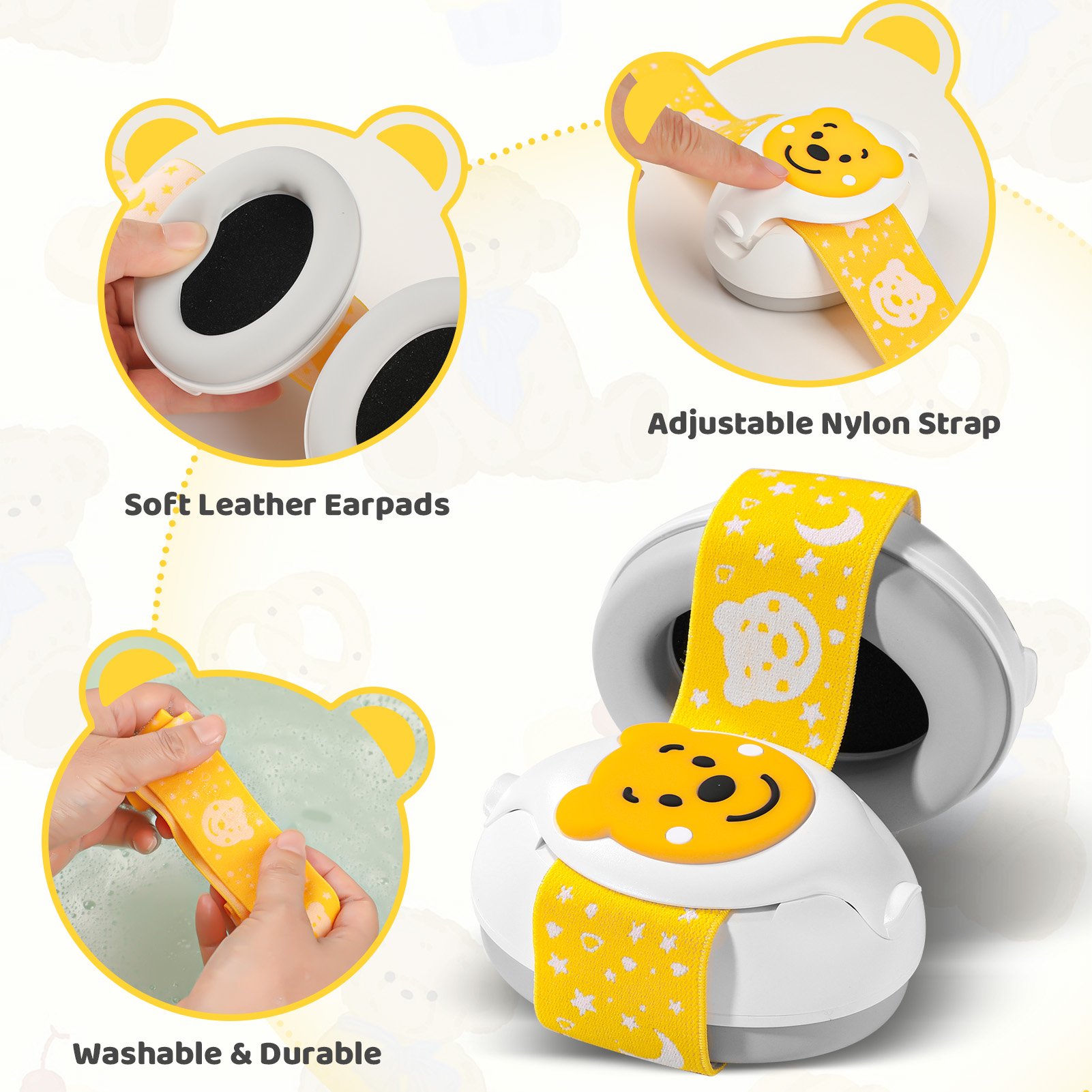 Baby Ear Protection Noise Cancelling Headphones for Babies