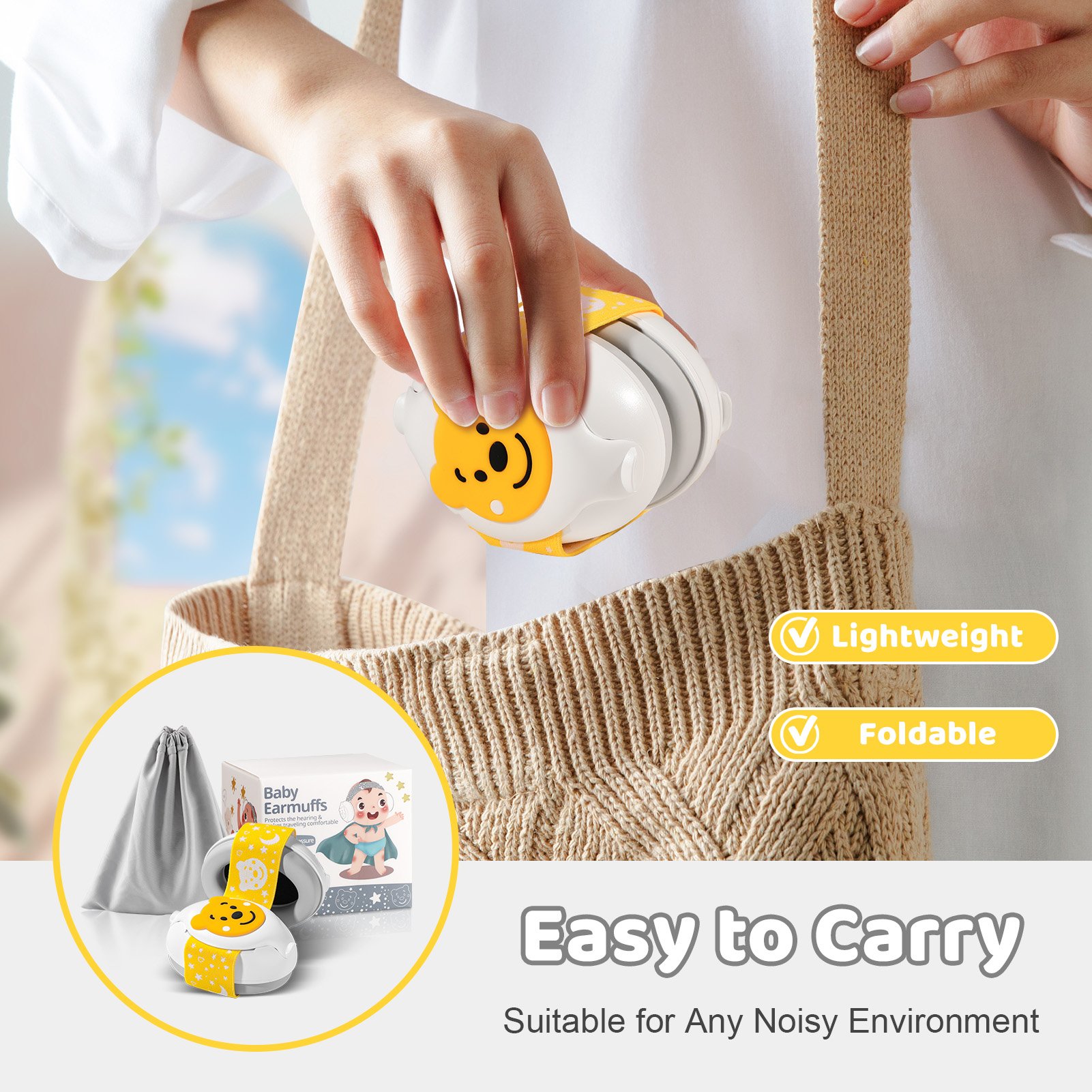 Baby Ear Protection Noise Cancelling Headphones for Babies