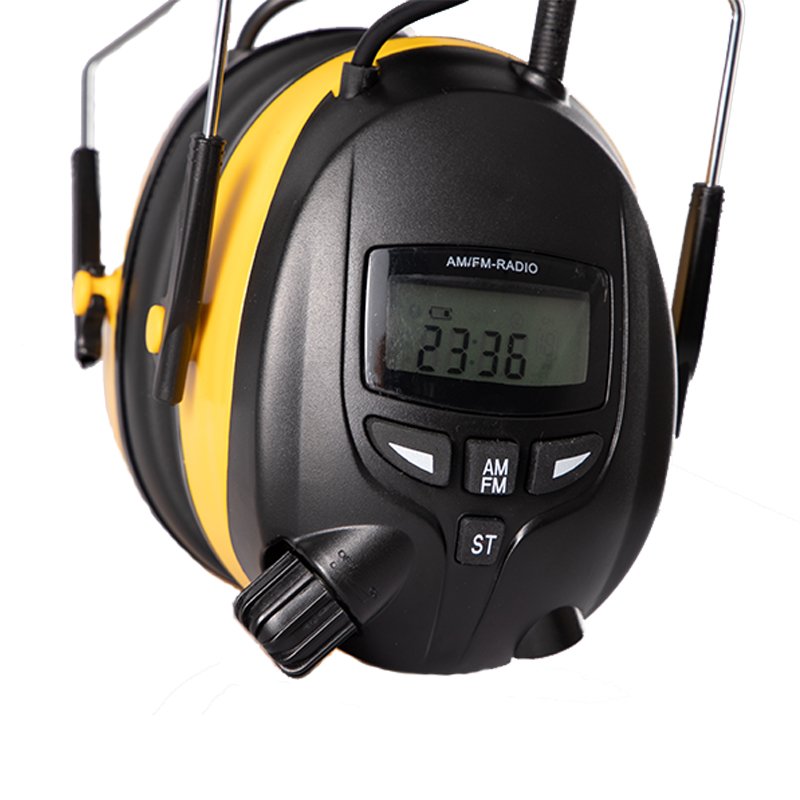 Max defense noise reduce earmuffs behind head headband tactical walker amplification anti-noise electronic Ear muff