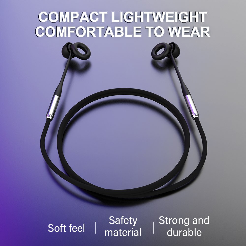 Noise Reduction Reusable Hearing Protection High Fidelity Silicone Earplugs Hanging Rope For Sleeping,Concert,Work