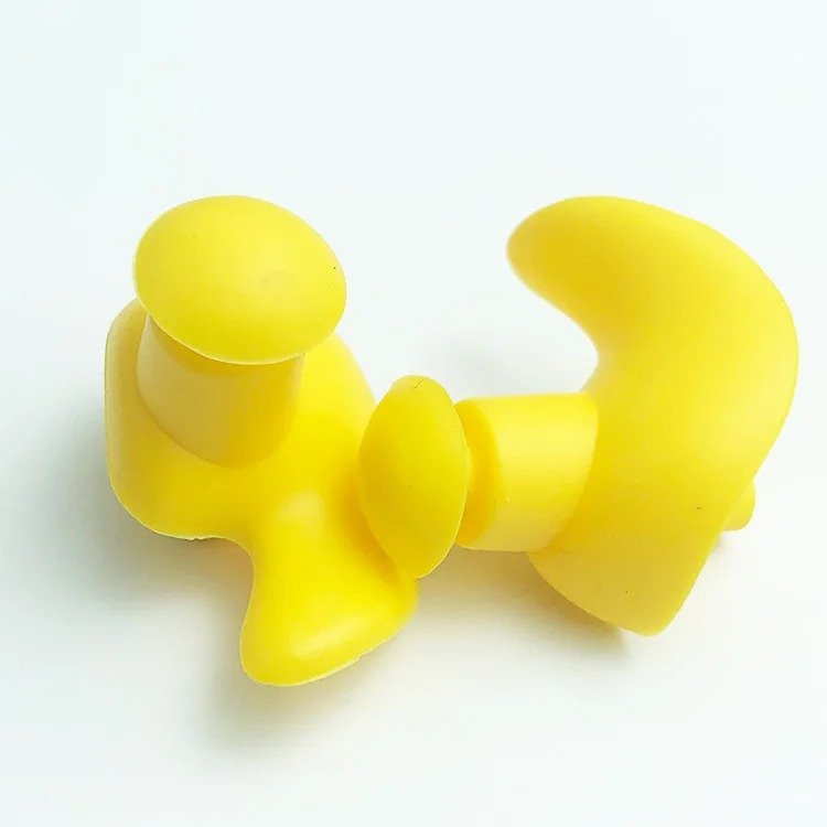 Professional Adult Nose Clips and Earplugs Reusable Ergonomic Silicone Gel Waterproof for Water Sports Application
