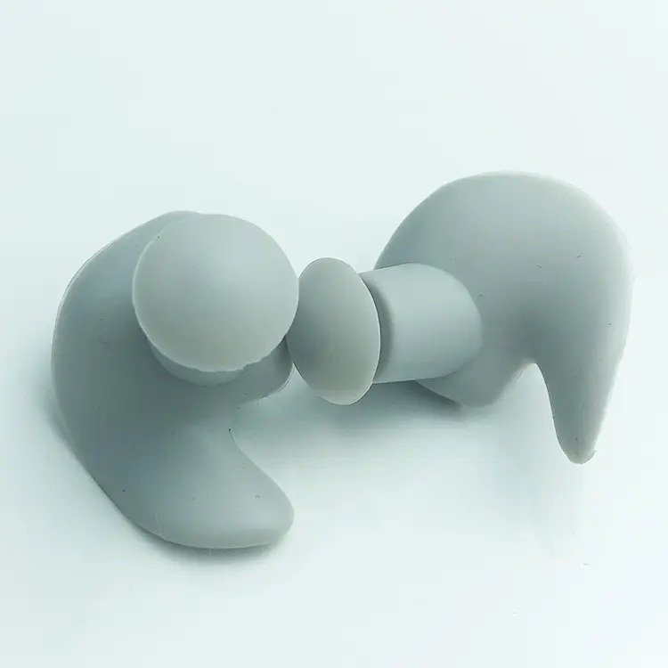 Professional Adult Nose Clips and Earplugs Reusable Ergonomic Silicone Gel Waterproof for Water Sports Application