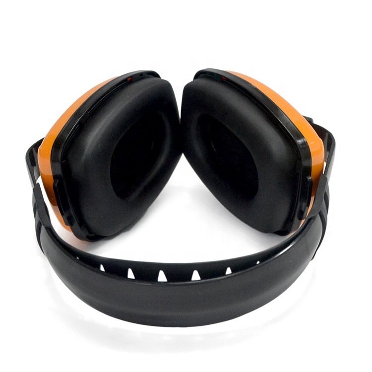 Industrial hearing safety protection head mounted earmuff custom anti noise cancelling reduction ear muffs