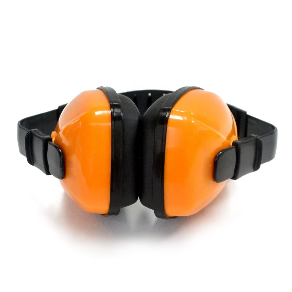 Industrial hearing safety protection head mounted earmuff custom anti noise cancelling reduction ear muffs