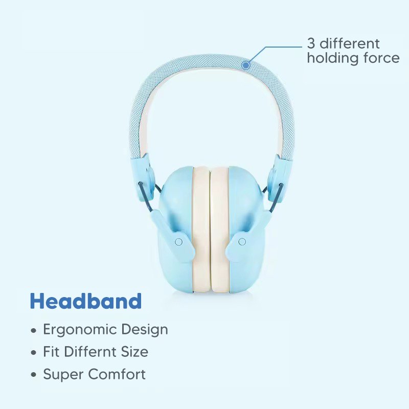customized outdoor kids ear hearing protection earmuff for baby noise reduction muffs safety earmuff