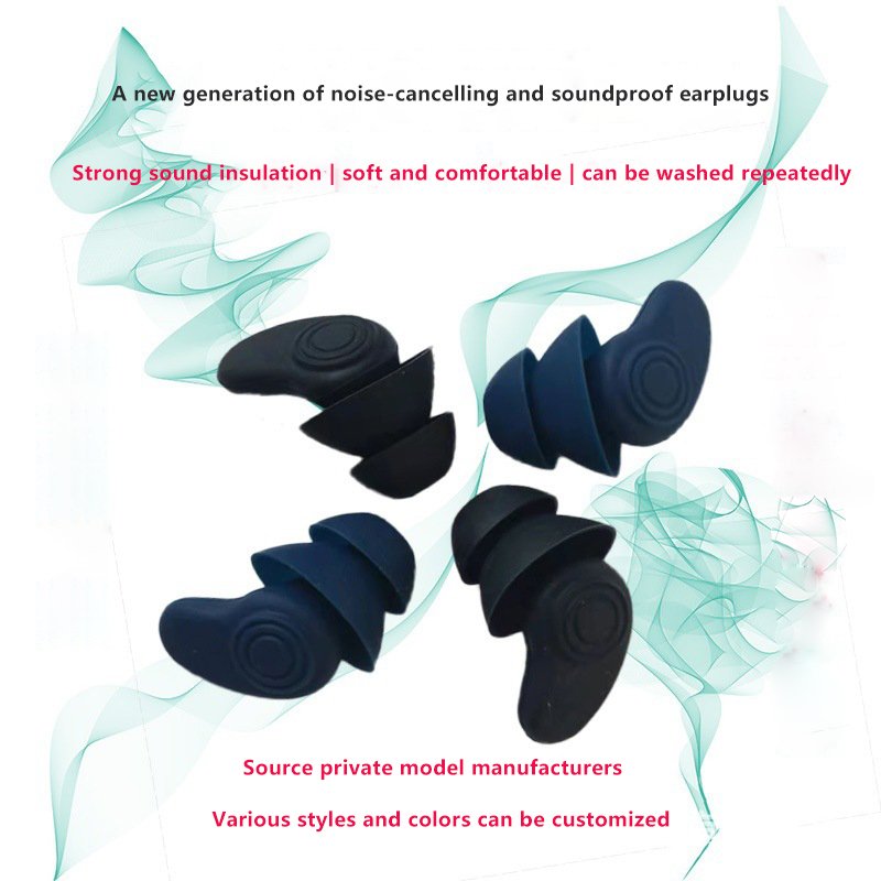 Silicone Waterproof Earplugs Sleep Earplugs for Swimming Ultra Comfy Earplugs