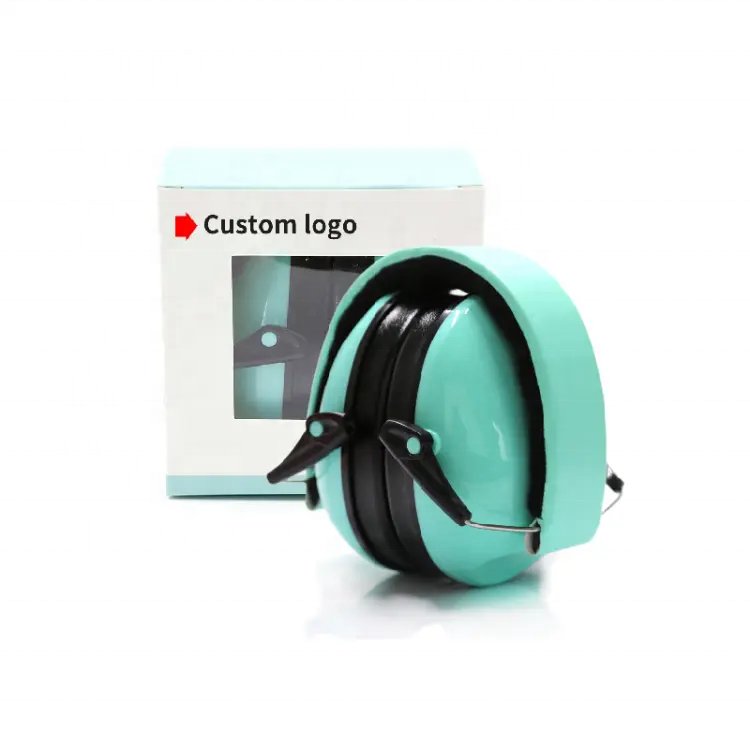 Safety Hearing Protection Ear Muffs Ear Defenders for Kids Noise Reduction Plastic Earmuffs
