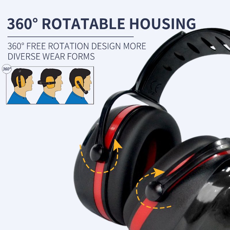 Guangzhou Manufacturer's Adult Noise-Reducing Earmuffs Hearing Protection Ear Muffs