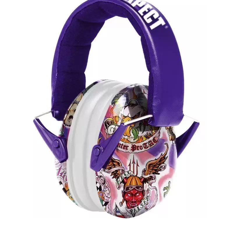 Black Hearing Protection For Shooting Noise Cancelling Safety Earmuffs Defense Ear Protection