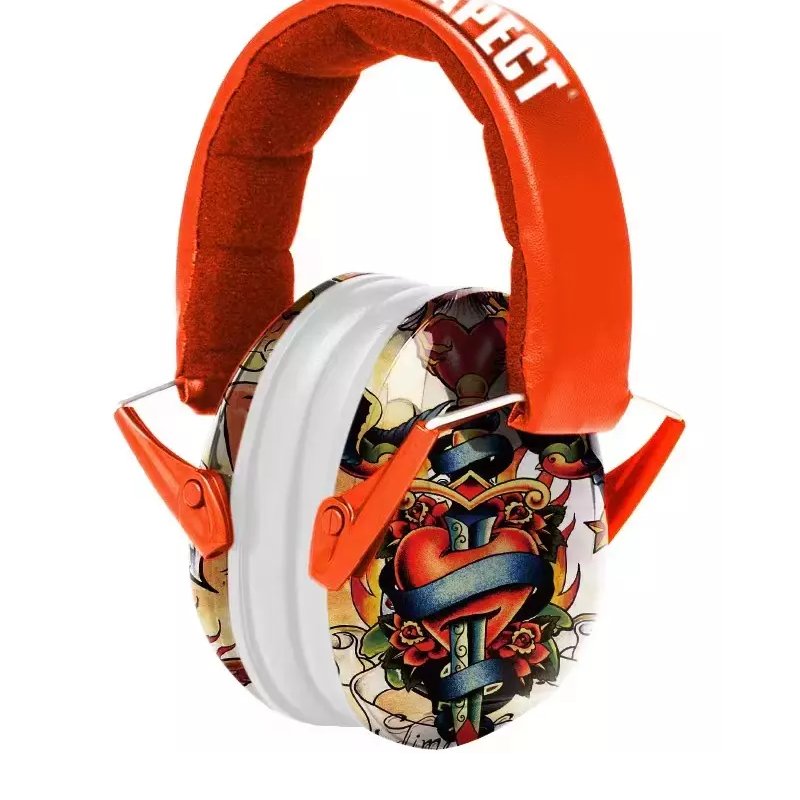 Black Hearing Protection For Shooting Noise Cancelling Safety Earmuffs Defense Ear Protection
