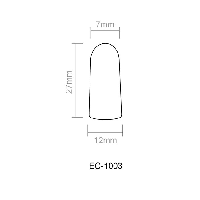 Noise Cancelling Ear Plugs Soft Foam Sound-proof Sleeping Earplugs Low Redounded Ear Protection