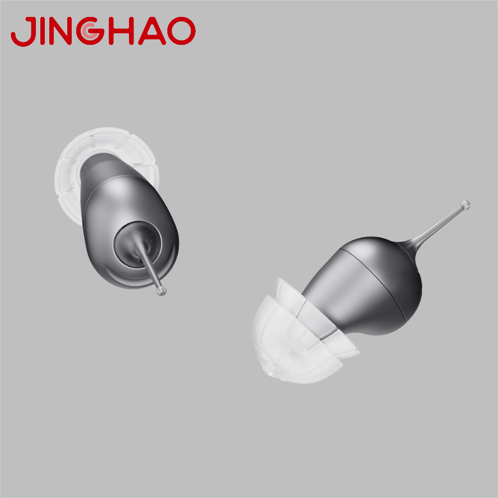 Jinghao A40 China Hearing Aid Manufacturer Smart App Contral Medical Ear Apparecchi Acustici Mini CIC IIC Hearing Aid Digital
