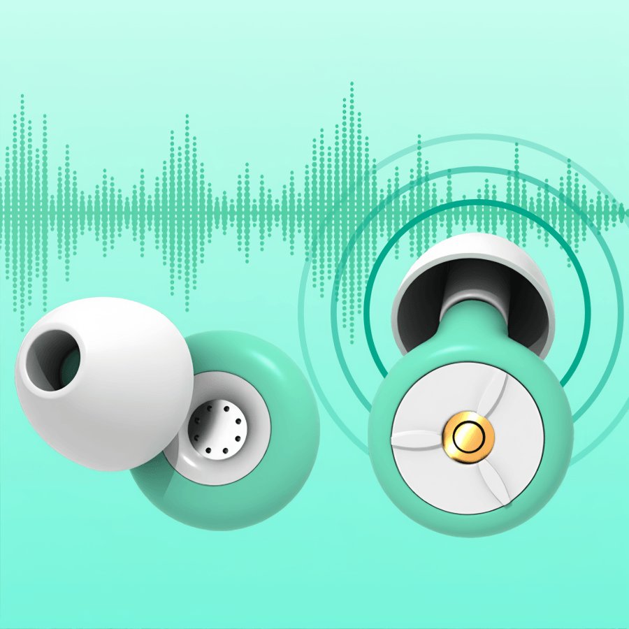 Silicone Noise Reduction Ear plugs,With wave Filter,Super Soft,Reusable and Hearing Protection,NRR 25-28dB
