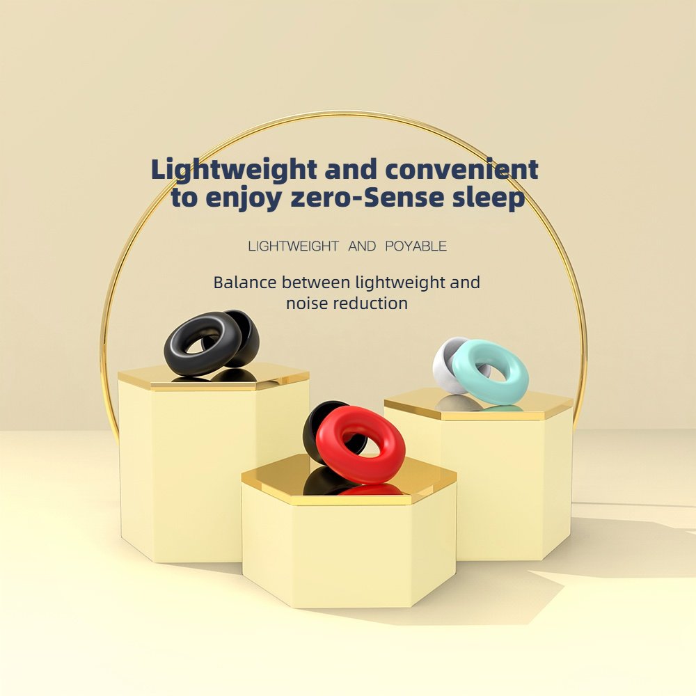 Ear Plugs for Sleeping Noise Cancelling Reusable Hearing Protection 28dB for Concerts, Party 8 Pairs Ear Tips in XS/S/M/L
