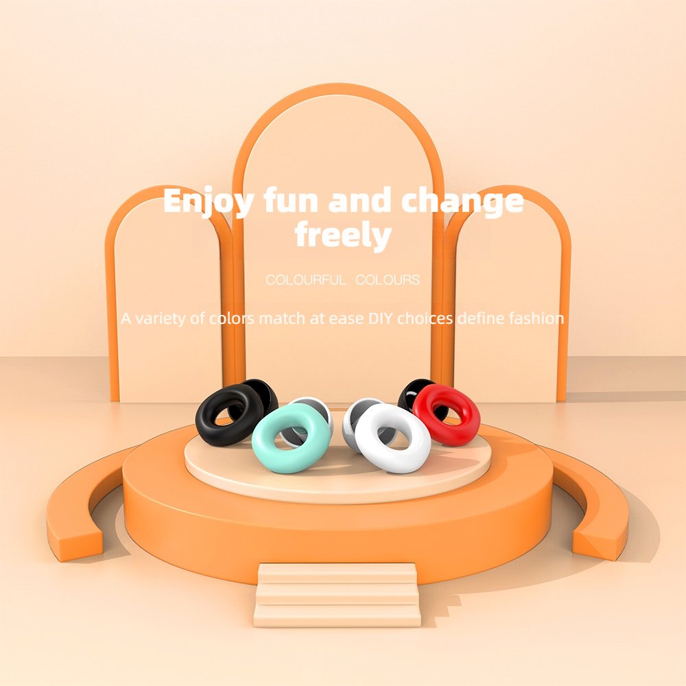 Ear Plugs for Sleeping Noise Cancelling Reusable Hearing Protection 28dB for Concerts, Party 8 Pairs Ear Tips in XS/S/M/L