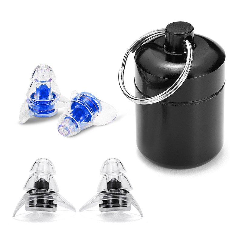 Hearing Protection Soundproof Music Soft Sound Reducing High Fidelity Silicone Noise Cancelling Earplugs