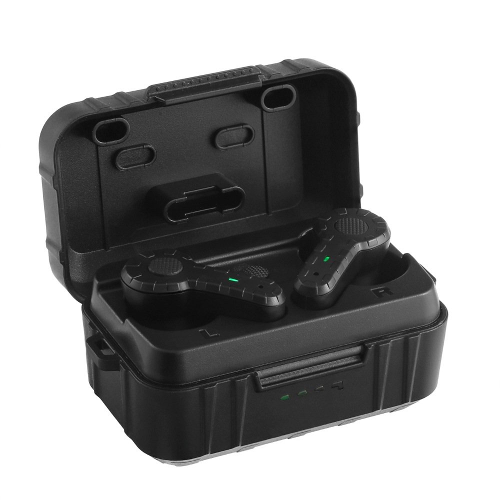 TOTEM Outdoor Tactical In-Ear Earbuds Rechargeable Hunting Shooting Hearing Protection Noise Reduction Sports Entertainment