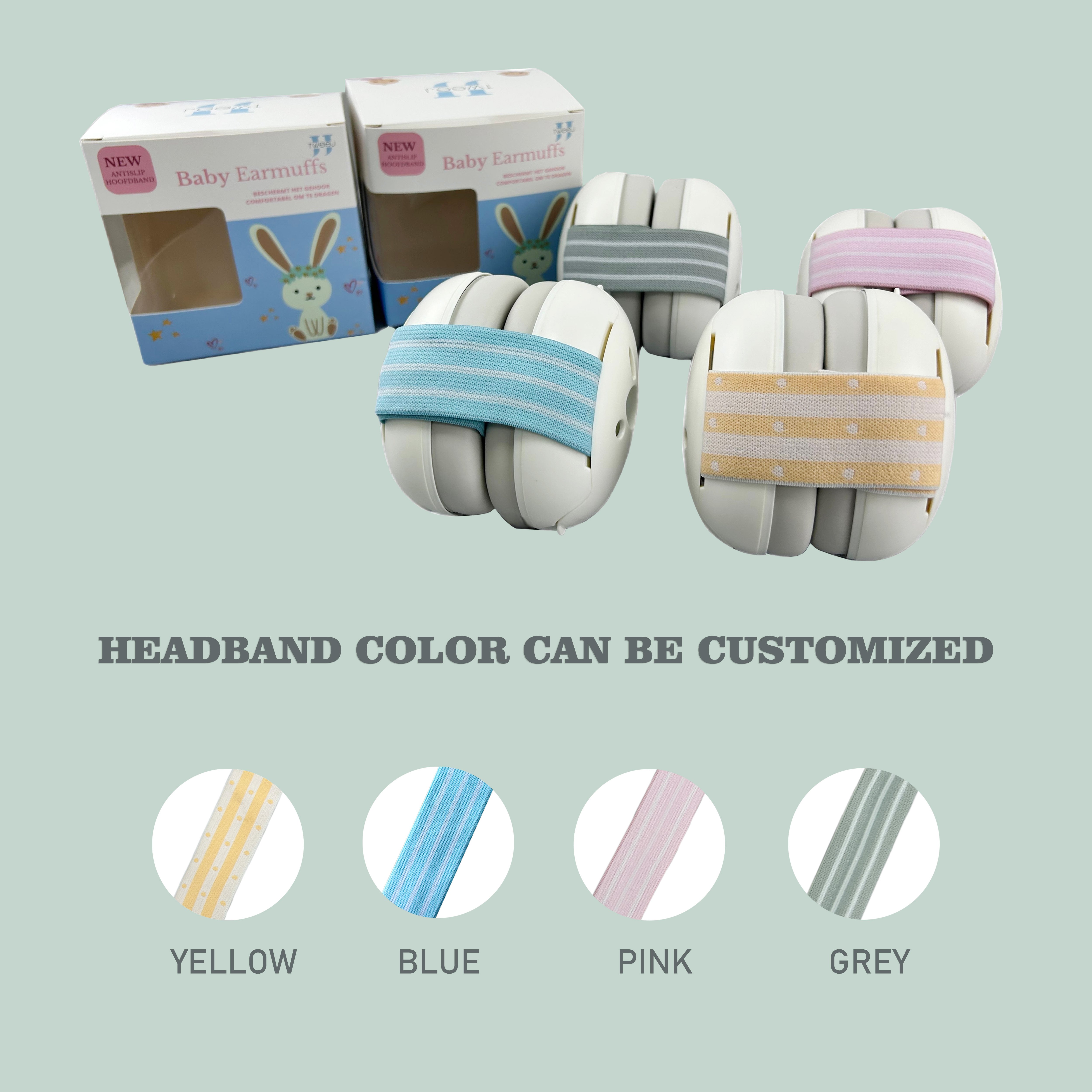 New Design CE Certificate Noise Reduction Earmuff Baby Ear Protection Hearing Protection Children Kids Earmuffs Ear Protection