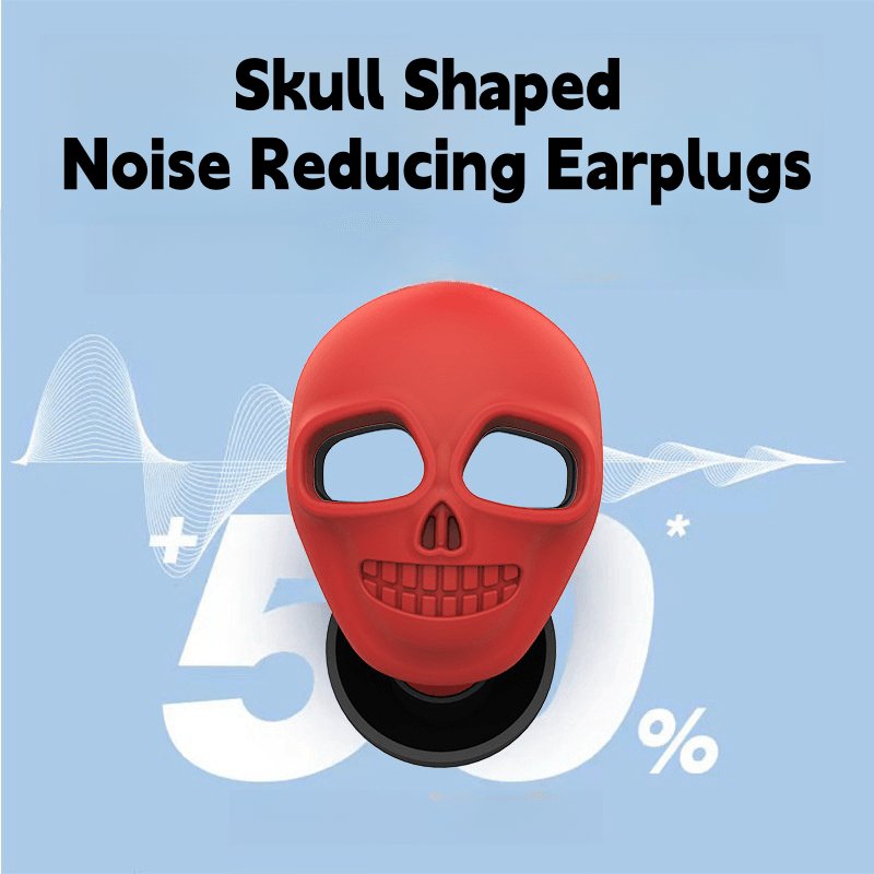 EarPlugs for Sleeping, Reusable and Noise Reduction 25dB-27dB with 6 Ear Tips, Soft Hearing Protection Earplugs