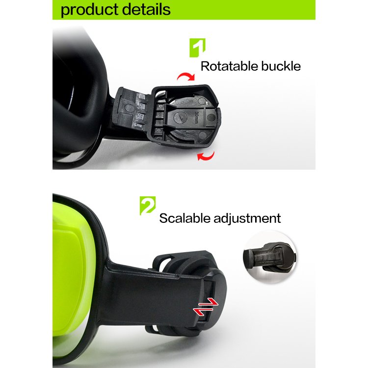 Industrial PPE Earmuffs & Hard Helmet Hat 30db Protective Noise Reduction Hearing PU & ABS Material Safety Ear Protection