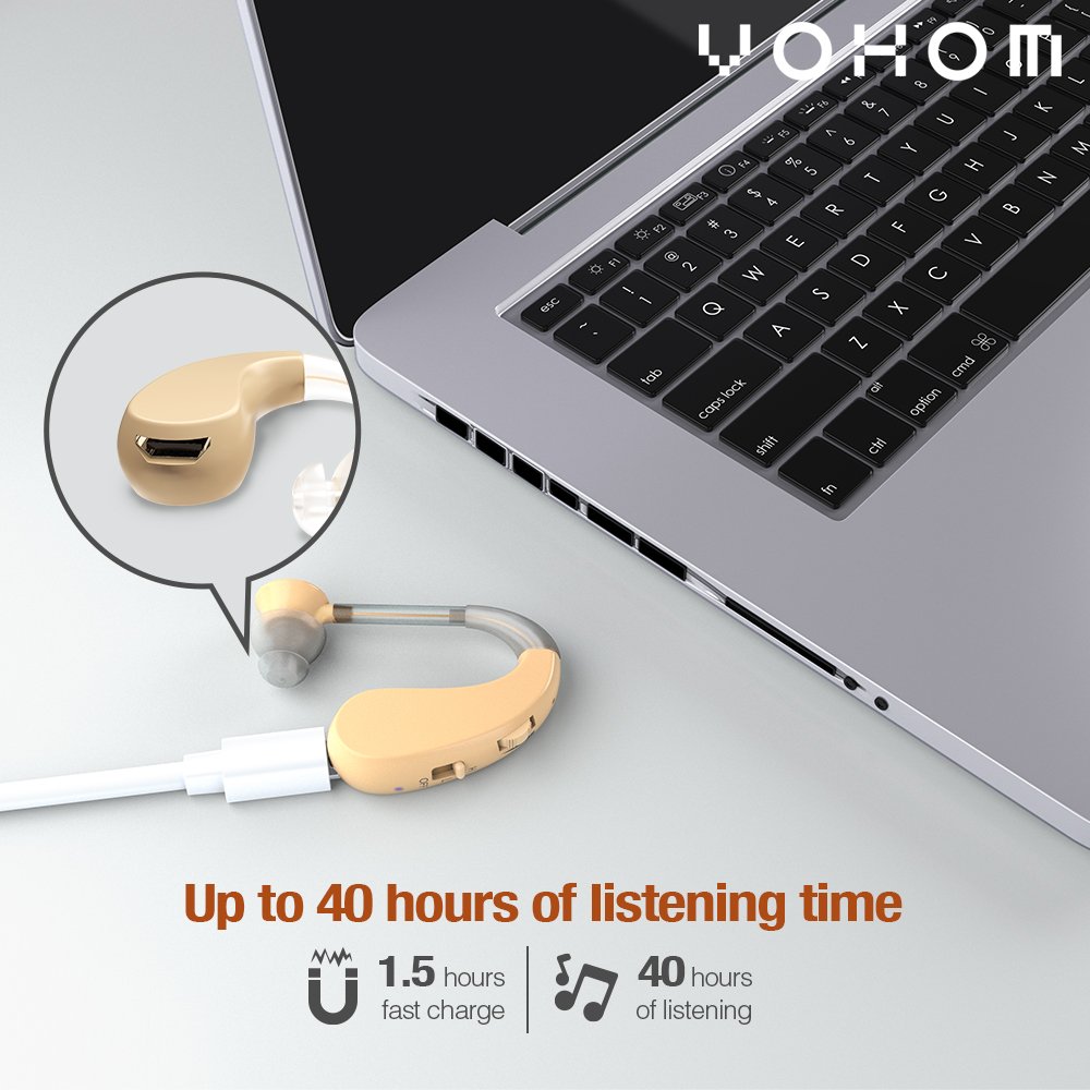 Rechargeable Hearing Aid Super Power Audifono For El viejo Best Price BTE Hearing Amplifier