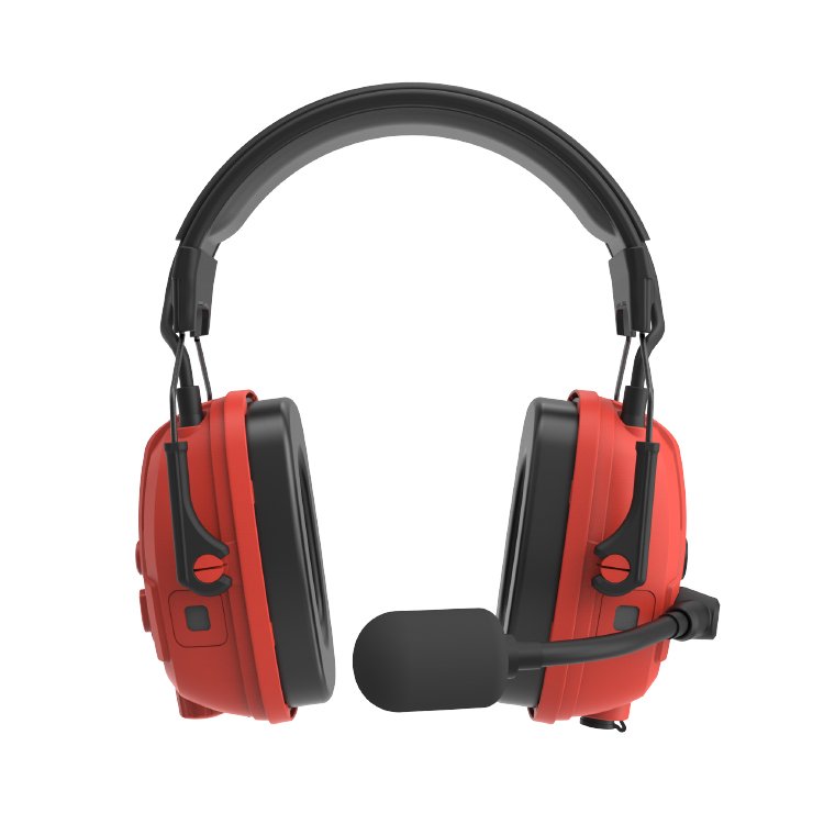 RONGXIANG CE Type-C Hearing Protection EN352 ANSIS3.19 NRR25dB IP67 Noise Reducing BTM-07 Earmuffs