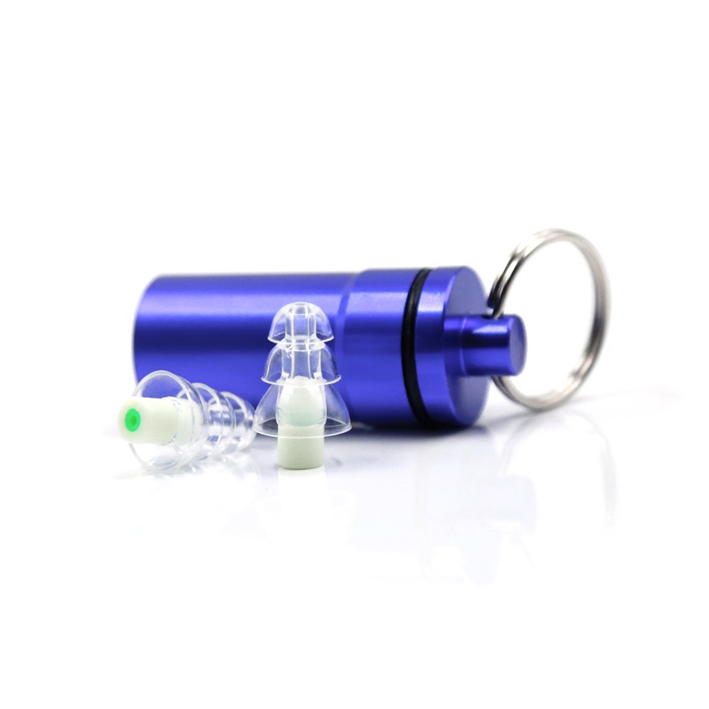 Silicone Waterproof Filter Bass Hearing Protection Shooting Ear Protection Earplugs Portable Ear Plugs for Music Festival