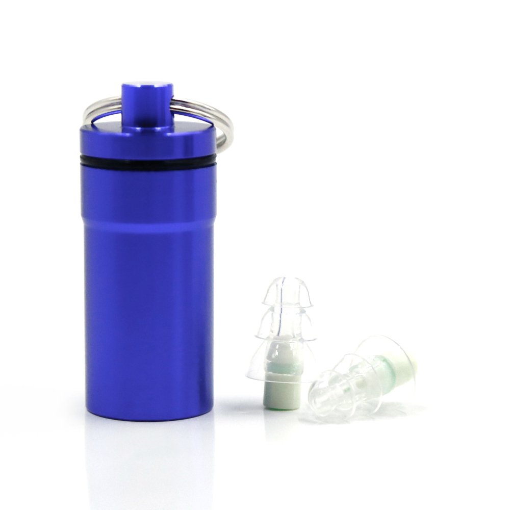 Silicone Waterproof Filter Bass Hearing Protection Shooting Ear Protection Earplugs Portable Ear Plugs for Music Festival