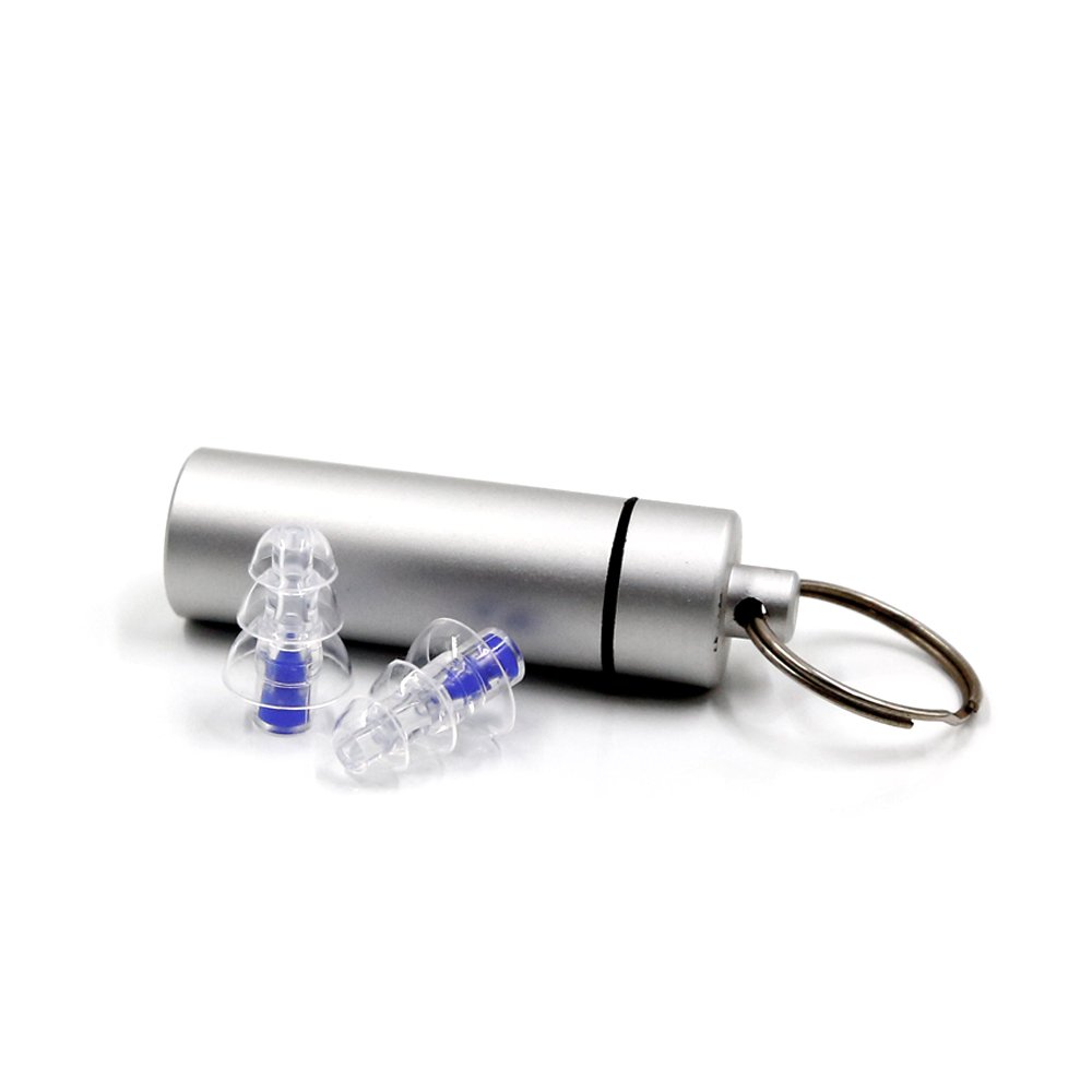 Silicone Waterproof Filter Bass Hearing Protection Shooting Ear Protection Earplugs Portable Ear Plugs for Music Festival