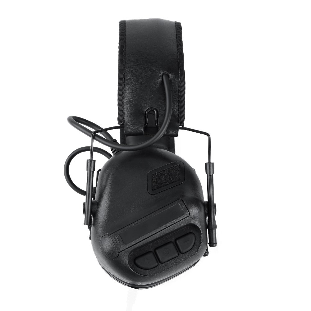 Sound pickup and noise reduction with microphone shooting training hunting professional hearing protection tactical earmuffs