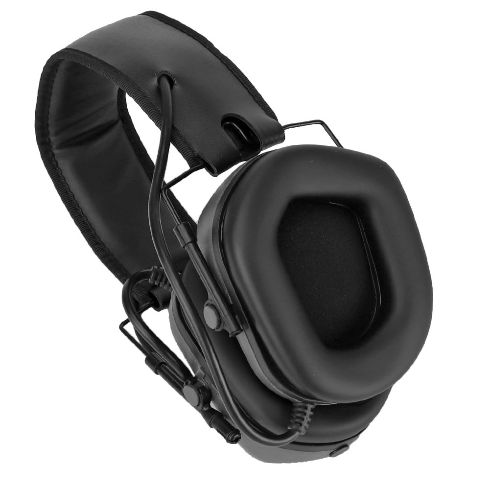 Sound pickup and noise reduction with microphone shooting training hunting professional hearing protection tactical earmuffs