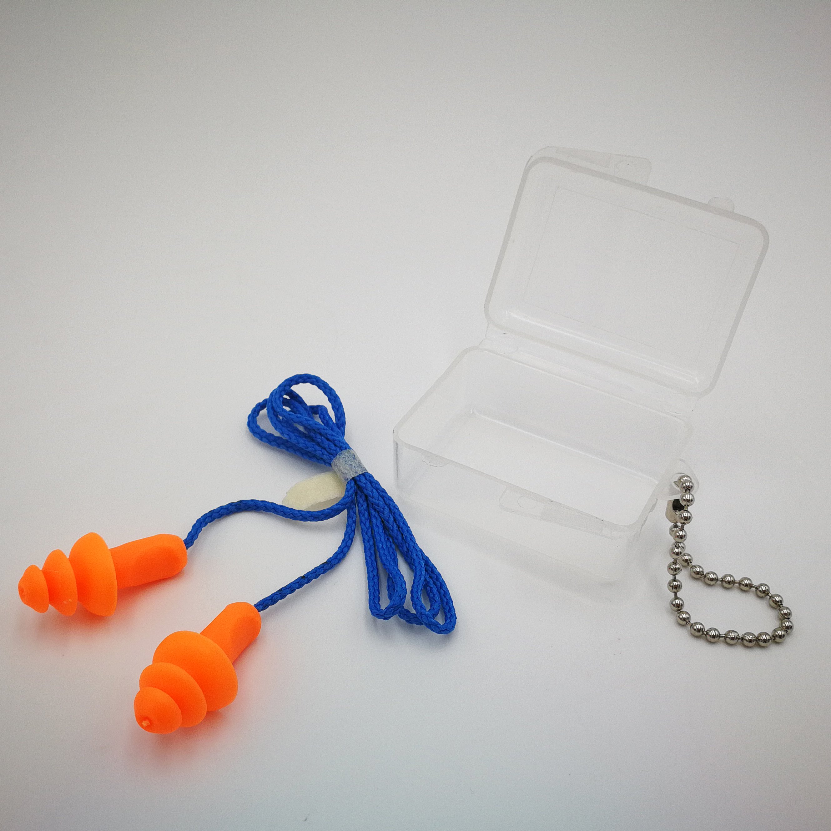 Safety Protect Sport Noise Reduction Sleep Flexibility Ear Plugs with Plastic packaging