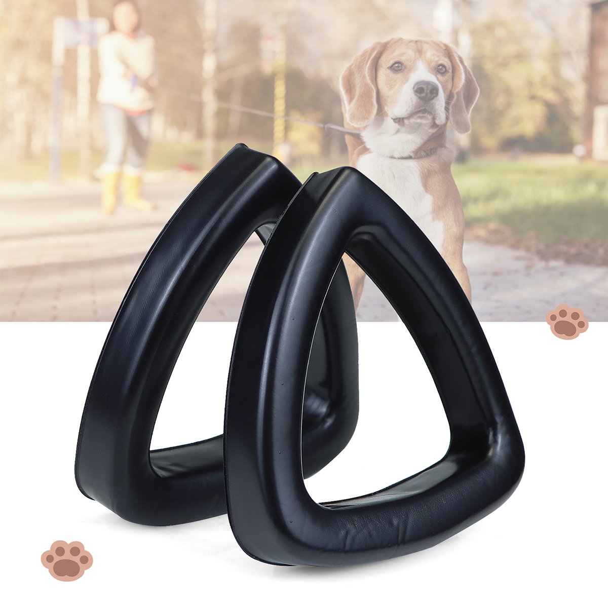 Silicone Dog Ear Muffs Noise Protection Ear Cushions Earpads For Dogs Noise Cancelling Headphones