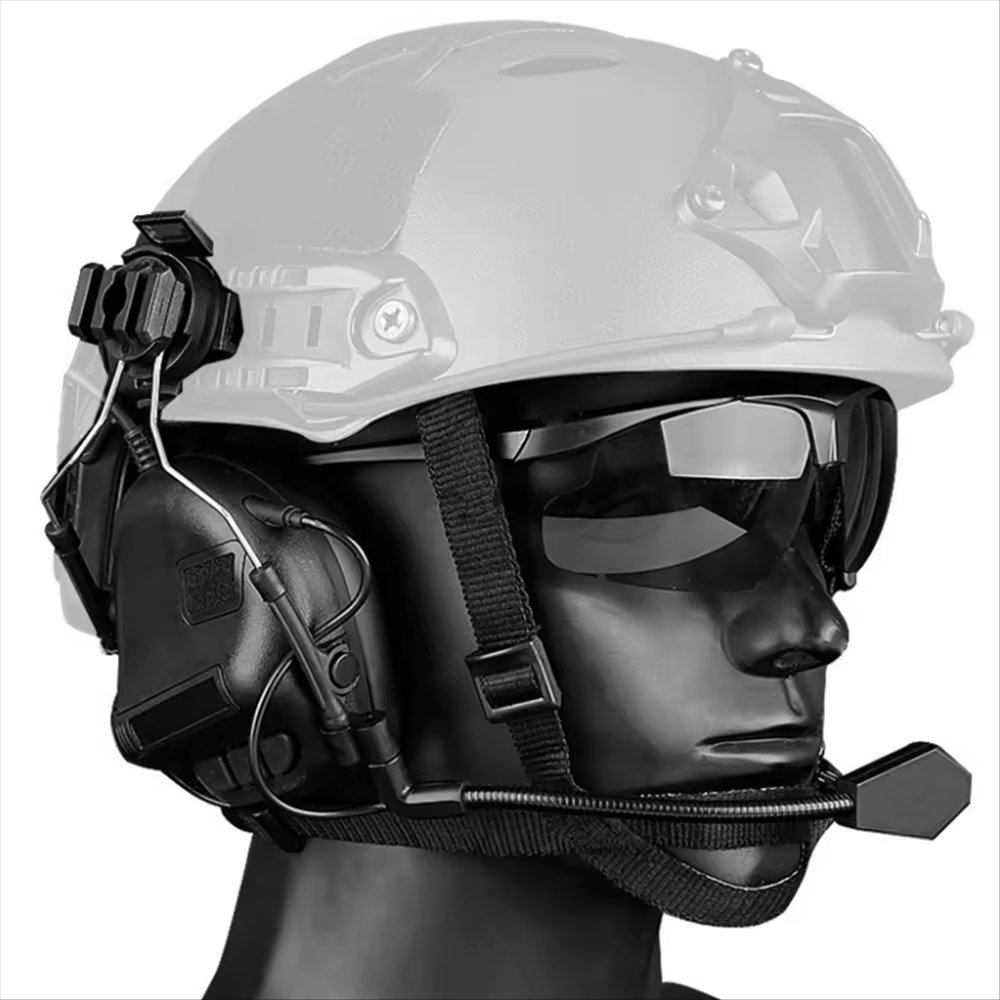 Top Sell Noise Reduction Hearing Protection Tactical Headset Outdoor Sport Sound Pickup Waterproof Headphones