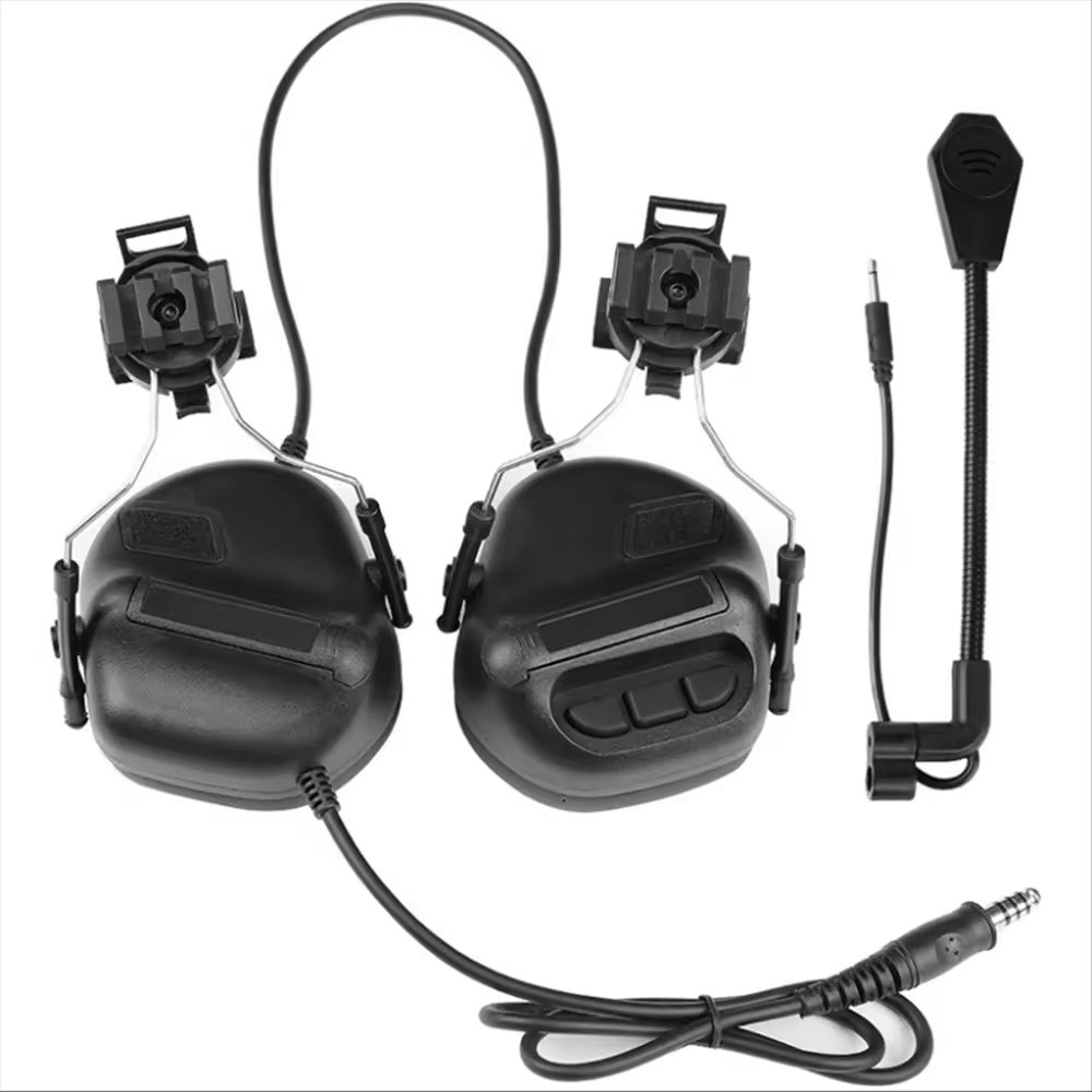 Top Sell Noise Reduction Hearing Protection Tactical Headset Outdoor Sport Sound Pickup Waterproof Headphones
